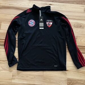 Adidas Bayern Munchen 1/4 Zip Pullover